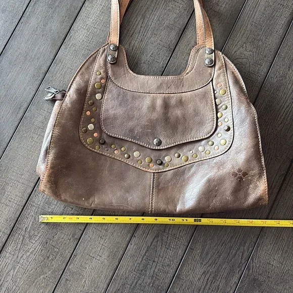 Patricia Nash Brown Leather Bag - Picture 3 of 6